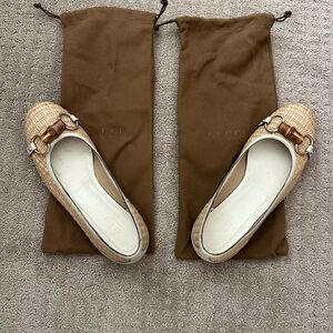 Gucci bamboo horsebit loafers